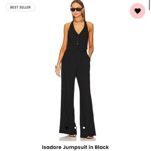Amanda Uprichard Black Jumpsuit